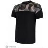 Sensor Merino Impress tričko, čierna/camo M