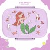 BEARfoot - Ultraľahký - desiatový bento box, Morská panna + príbor