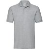 Fruit of the Loom Polokošile Premium Polo, krátký rukáv COT-163218a9904 XL Melír athletic