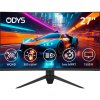 ODYS Q27-X LED monitor 68.6 cm (27 palca) En.trieda 2021 F (A - G) 2560 x 1440 Pixel WQHD 1 ms HDMI® 2.1, DisplayPort, na slúchadlá (jack 3,5 mm) VA LED; X820036