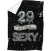 Deka Stále sexy – Čierna (vek: 29, Podšitie baránkom: ÁNO)