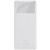 Baseus Bipow Powerbank s digitálnym displejom 10000mAh 20W biely PPBD050502 - Power bank