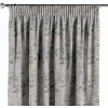 Dekoria Záves na riasiacej páske, sivo - béžové rastliny na sivom podklade, Londres, 143-37