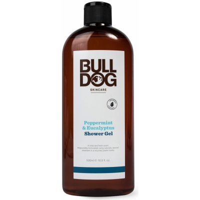 Bulldog Peppermint & Eucalyptus sprchový gél 500 ml