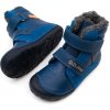D.D.Step D.D.Step DETSKÉ BAREFOOT ZIMNÉ TOPÁNKY 073 BERMUDA BLUE