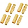 Revtec Pozlátený konektor 4,0 mm car 4 páry (GF-1000-004)