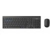 RAPOO 8100M Wireless Multi-Mode Optical Mouse and Keyboard Set Black CZ/SK 6940056182890