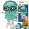 Interaktívna hračka chobotnica Żabolek pohyblivá svietiaca 20 cm