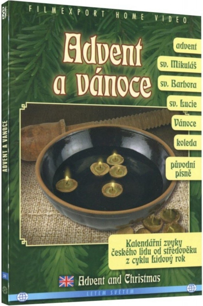 Advent a Vánoce, digipack DVD