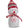 Vianočná dekorácia - snehuliak - 20 cm - 3 druhy
