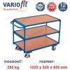 VARIOFIT sw-500.603 policový vozík 1125 x 625 x 1010 mm