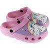 Detské ružové crocsy ALONG HOSIA
