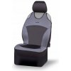 Autopoťah LEATHER LOOK BLACK - GREY
