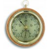 TFA 45.1000.05 Klasický mechanický barometer na stenu, domáci, buk