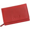 Malá elegantná kožená peňaženka Mercucio červená L2511515