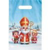 Darčeková taška Mikuláš modrá