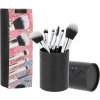 ZMILE COSMETICS Your Utensilo Brushes štetec na púder 1 ks + kontúrovací štetec 1 ks + kefka na mihalnice a obočie 1 ks + štetec na očné tiene 2 ks + skosený štetec na obočie 1 ks