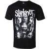 Tričko metal ROCK OFF Slipknot WANYK White Čierna