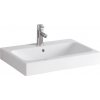 Umývadlo na skrinku Geberit sanitárna keramika biela 60x48,5 cm 124060000