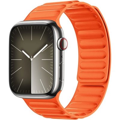Eternico Magnetic Loop for Apple Watch 42 mm/ 44 mm/45 mm/Ultra 49 mm Solid Orange AET-AWML-SoOr42