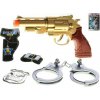 Wiky Pištoľ s putami policajný set 23 cm WKW025916
