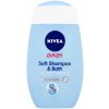 NIVEA Baby šampón a pena do kúpeľa 2v1 200 ml