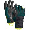ORTOVOX Pánske rukavice TOUR PRO COVER GLOVE dark pacific - modré Veľkosť: M