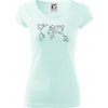 Geometria - svet - Dámske tričko Pure - 3XL ( Frost )