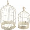 Dekorácia MagicHome Mecco, Klietka pre vtáky, set 2 ks