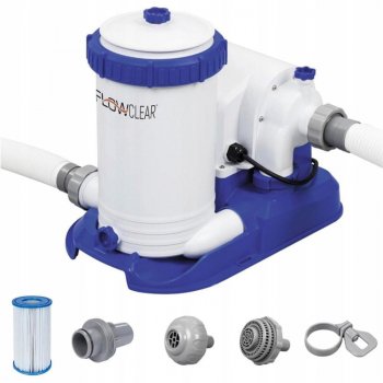 Bestway 58391 Flowclear Kartušová filtrácia 2500l / h