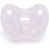 Suavinex anatomický silikon Clouds Transparent Bielá