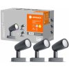 LEDVANCE SMART+ WiFi Garden Spot 3-dielna sada - 4058075478497