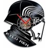 Beling vinylové hodiny Kylo Ren čierne, 77GG9A36Q