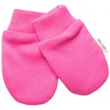 Baby Nellys Dojčenské rukavičky Basic Pastel ružové