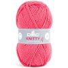 Priadza KNITTY 4 50g, jahodový sorbet - odtieň 688