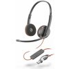 HP Poly Blackwire 3220 MS Teams náhlavná súprava, USB-C/A adaptér, stereo
