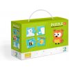 Dodo puzzle zvieratká a ich obydlia