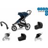 Thule Urban Glide 2 Alu / Majolica Blue 2021 + pláštenka + ochranná sieť + madlo + vanička + pláštenka na vaničku