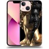 Picasee silikónový čierny obal pre Apple iPhone 13 mini - Wildfire - Gold
