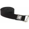 BODHI Popruh na jógu ASANA BELT PRO, 3 m x 38 mm, černý