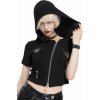 Devil fashion tričko gotický and punk Black 'Pentagram' Čierna