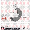 Brzdový bubon OTTO ZIMMERMANN 430.1788.20