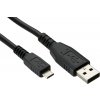 Microcig Univerzální USB-MICRO USB kabel černý