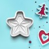 Vianočné - Vykrajovátko s pečiatkou Hviezda