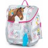 Školská aktovka Oxybag PREMIUM LIGHT Horse Romantic feathers