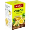 Čaj MISTRAL ovocný Citrón a zázvor HB 40 g