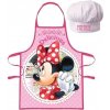 EUROSWAN Dievčenská zástera s kuchárskou čiapkou Minnie Mouse - Disney - Delicious