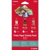 Canon Photo Paper Variety Pack VP-101, VP-101, foto papier, 5x PP201, 5x SG201, 10x GP501 typ lesklý, 0775B078, biely, 10x15cm, 4x