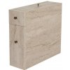 Skrinka do kúpeľne Calencia Travertine