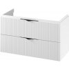 Cersanit Tirso, závesná skrinka pod umývadlo 994x447x572 mm, biela matná, S1015-014
